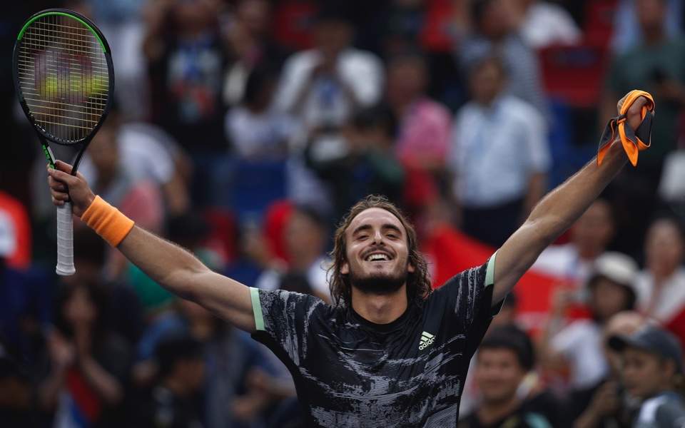 Greek tennis star Stefanos Tsitsipas beats world number one Novak Djokovic