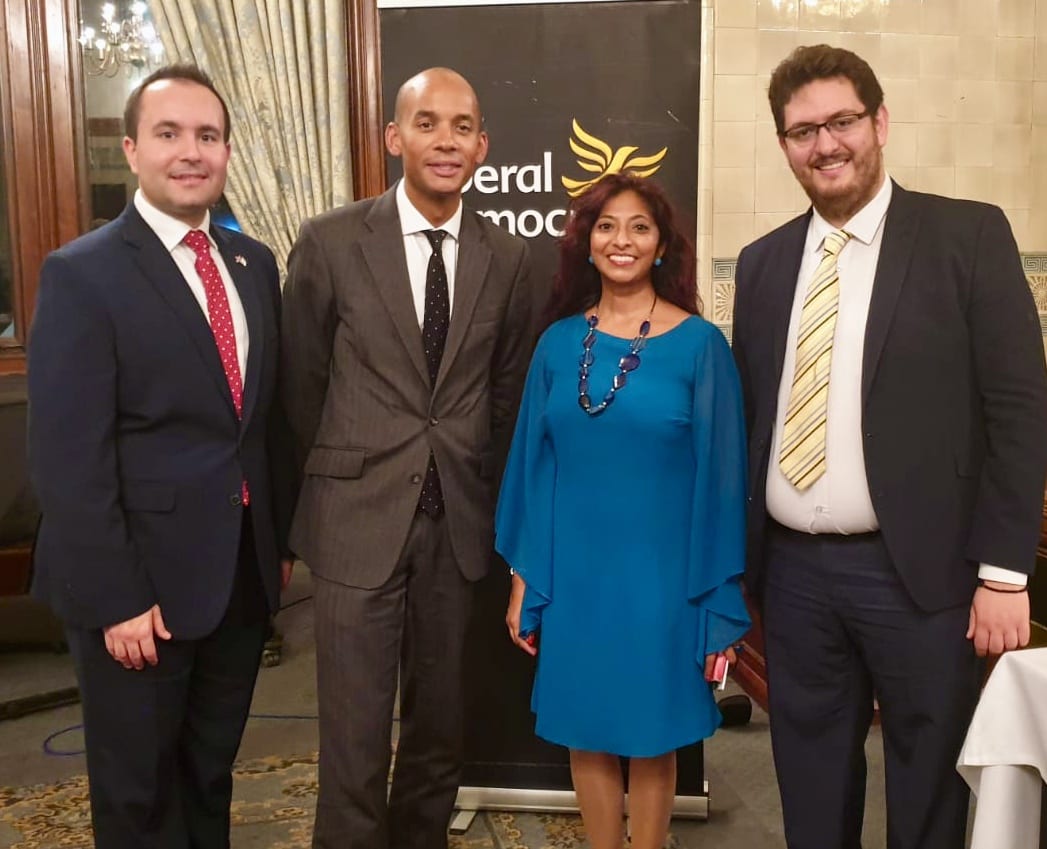 Cypriot Federation meets with the Liberal Democrats Foreign Affairs Spokesperson, Chuka Umunna MP