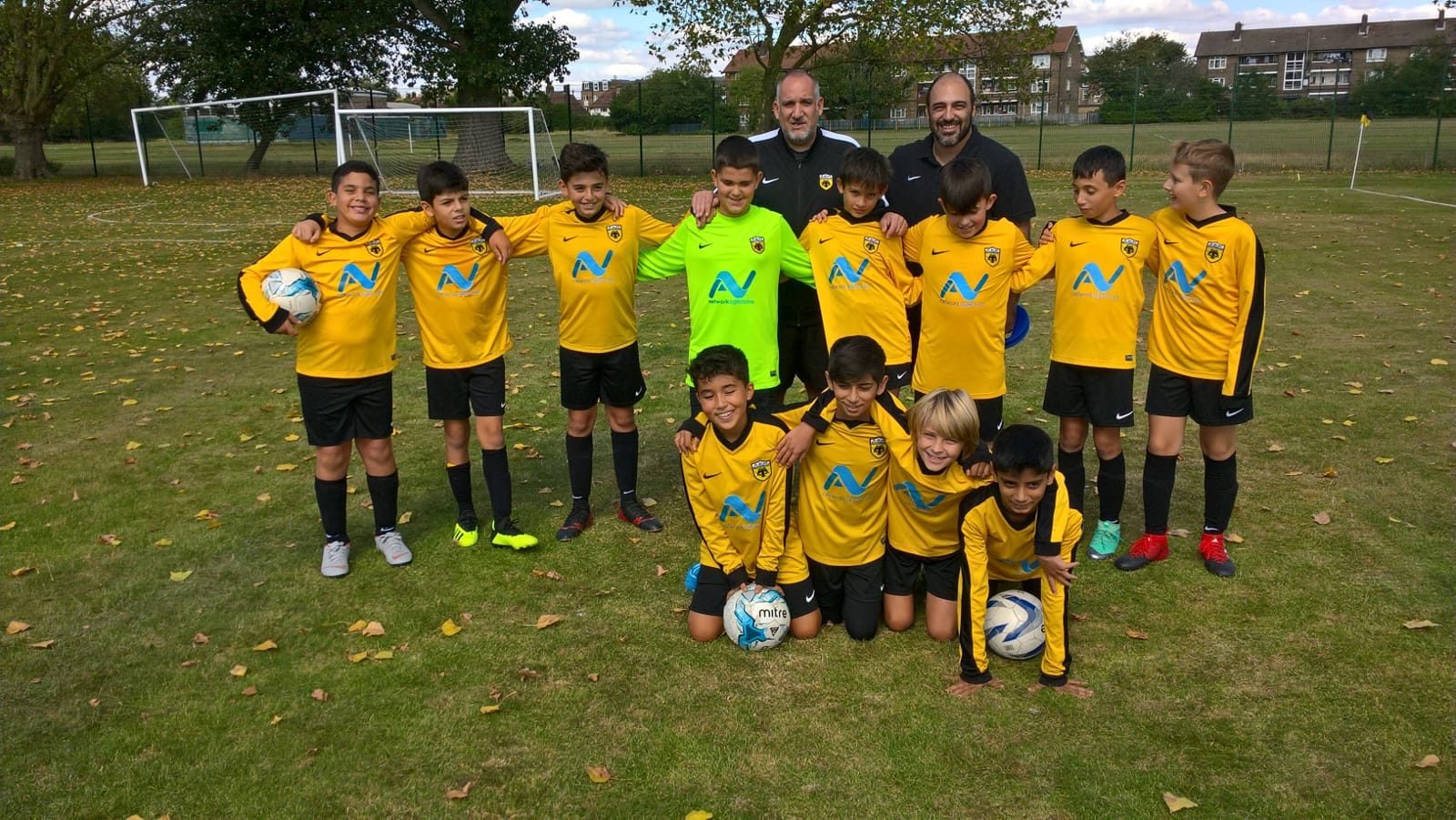 AEK Youth U11 step up to being 9 a side