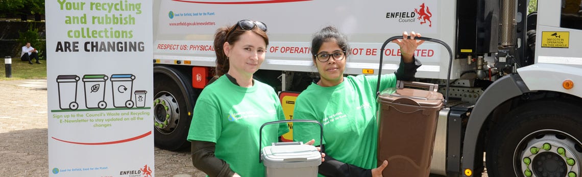 Your questions answered on new bin services by Enfield Council