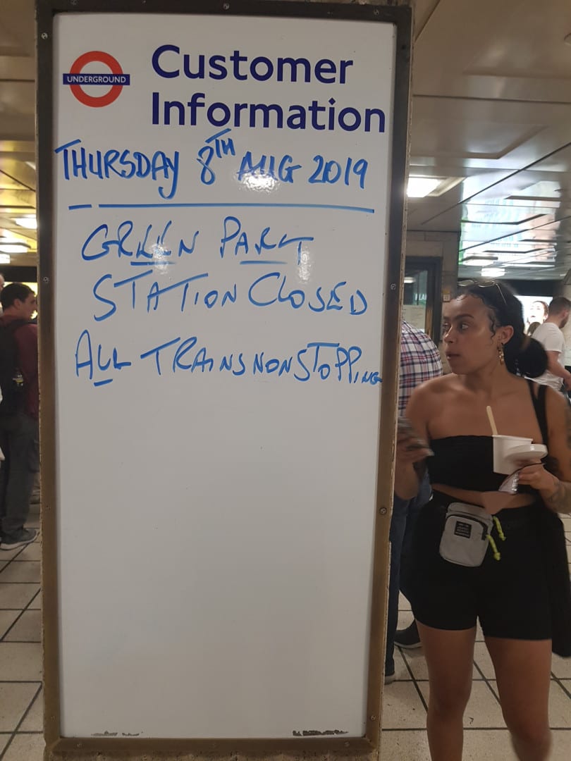 Green Park tube station evacuated