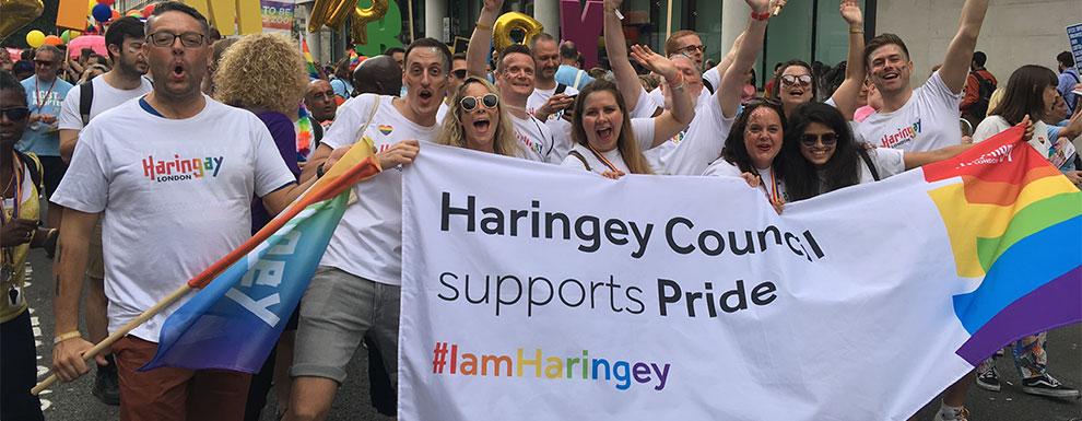 Haringey marches with Pride