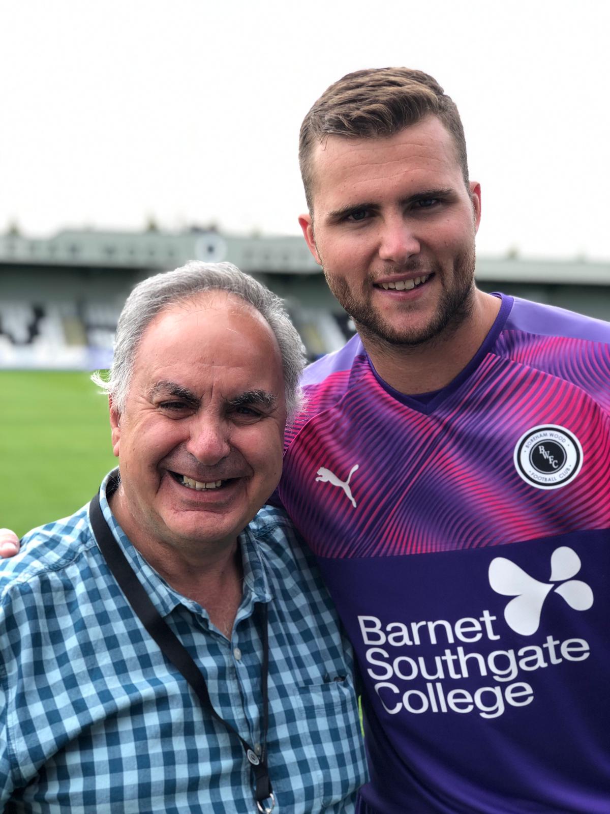 The up and coming keeper Ryan Huddart and the Cypriot connection