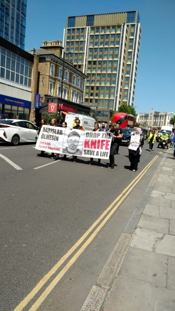 Haringey stabbing murder victim funeral procession