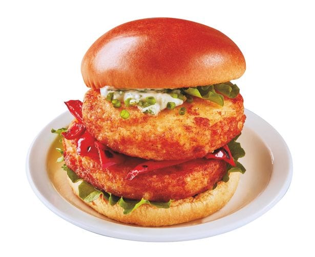 Iceland stores launch halloumi burger