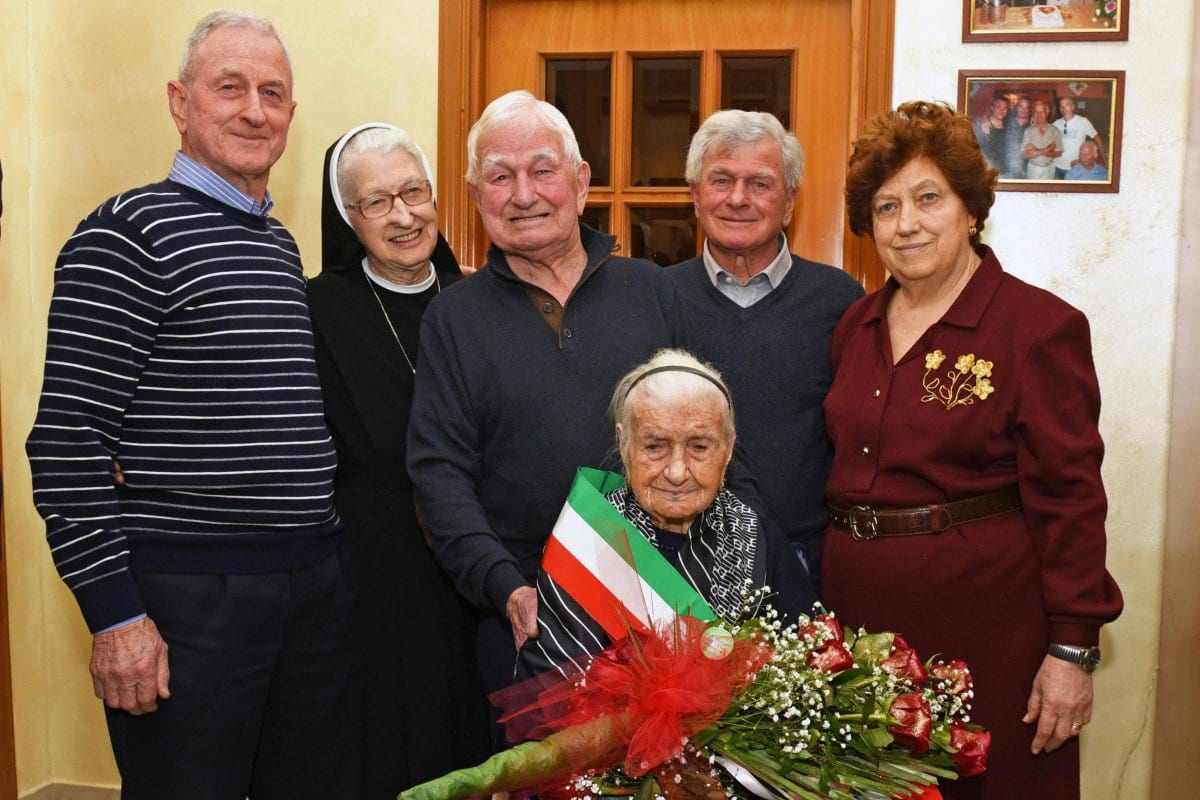 Italian great-grandmother Giuseppina Robucci, Europe’s oldest person, dies aged 116
