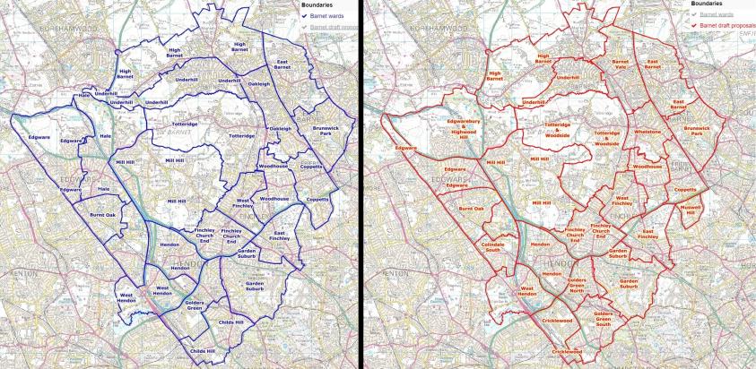 Help us shape a new political map of Barnet