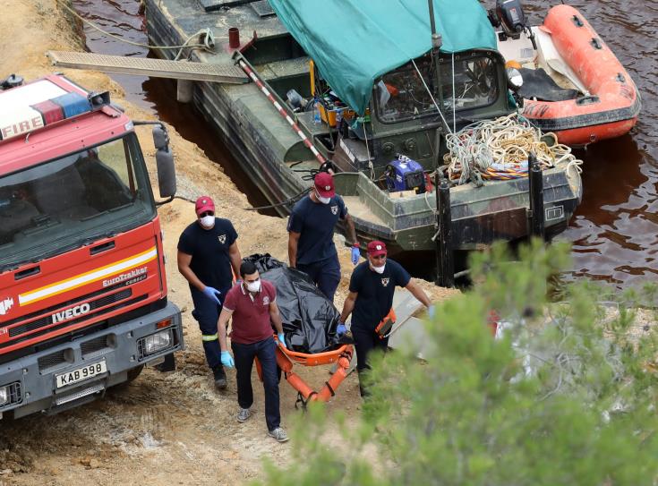 Divers find third suitcase in red lake, Cyprus | Parikiaki Cyprus and
