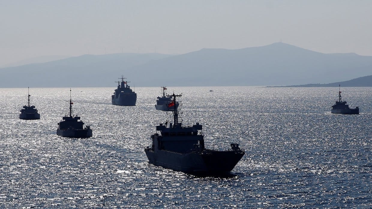Turkish naval forces start largest naval-air exercise as Cyprus crisis soars
