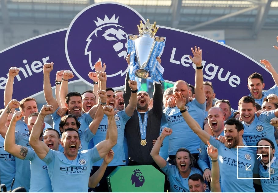 Manchester City Premier League Champions