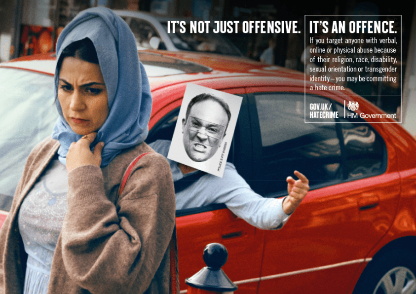 Home News It’s not just offensive. It’s an offence It’s not just offensive. It’s an offence, Hate crime has no place in Barnet.