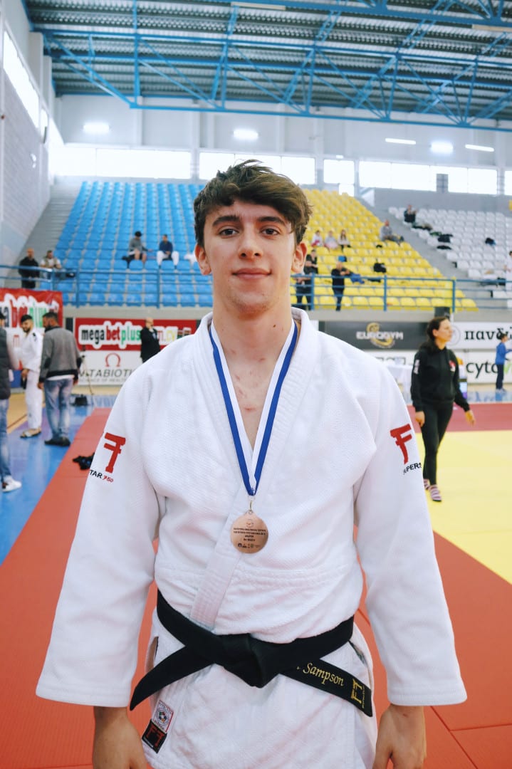 UK Cypriot wins bronze medal at the Cypriot Senior National Judo Championships