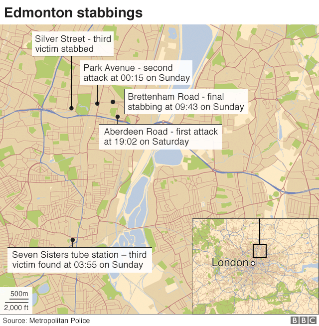 Appeal and advice to public following series of stabbings in Edmonton