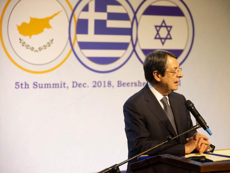 Cyprus President will try to secure US support for EEZ similar to that of the EU,