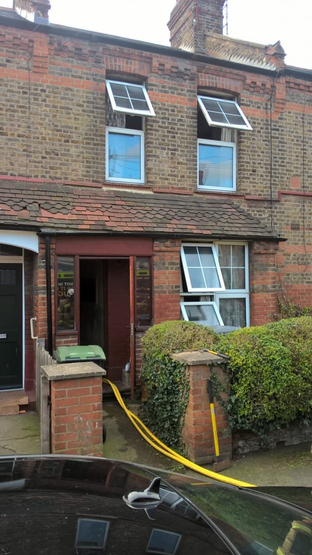 House fire – Wood Green