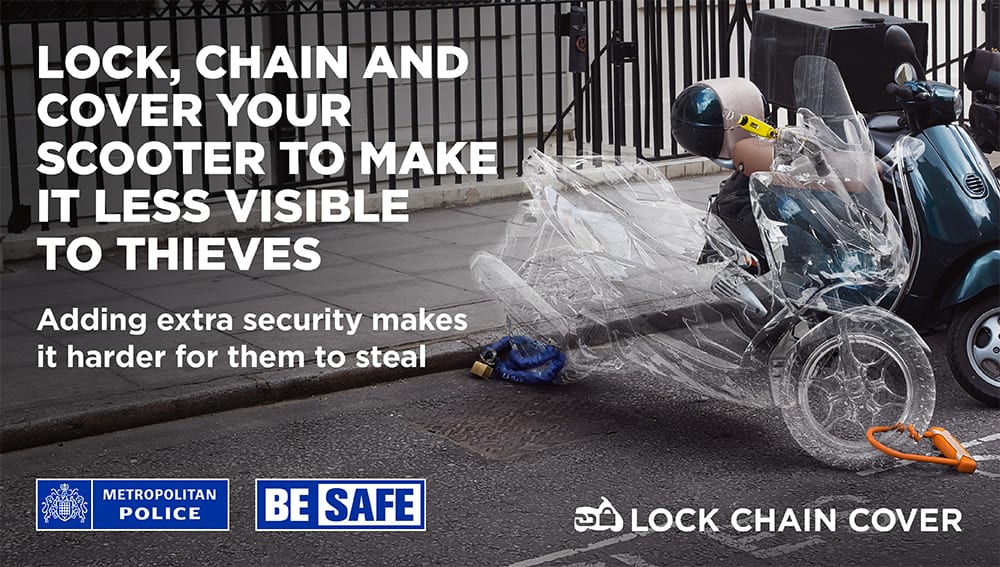 Bike owners urged to ‘lock, chain, cover’