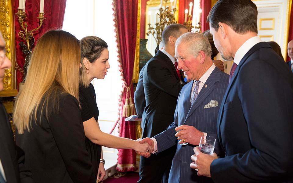 Prince Charles speaks in perfect Greek to Greek students at St James Palace