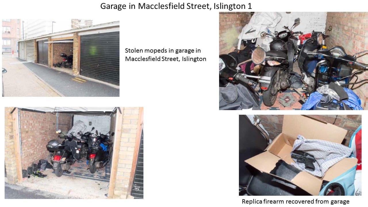 Moped bandits who armed themselves with axes, samurai swords and zombie knives convicted of robberies, burglaries and phone snatches