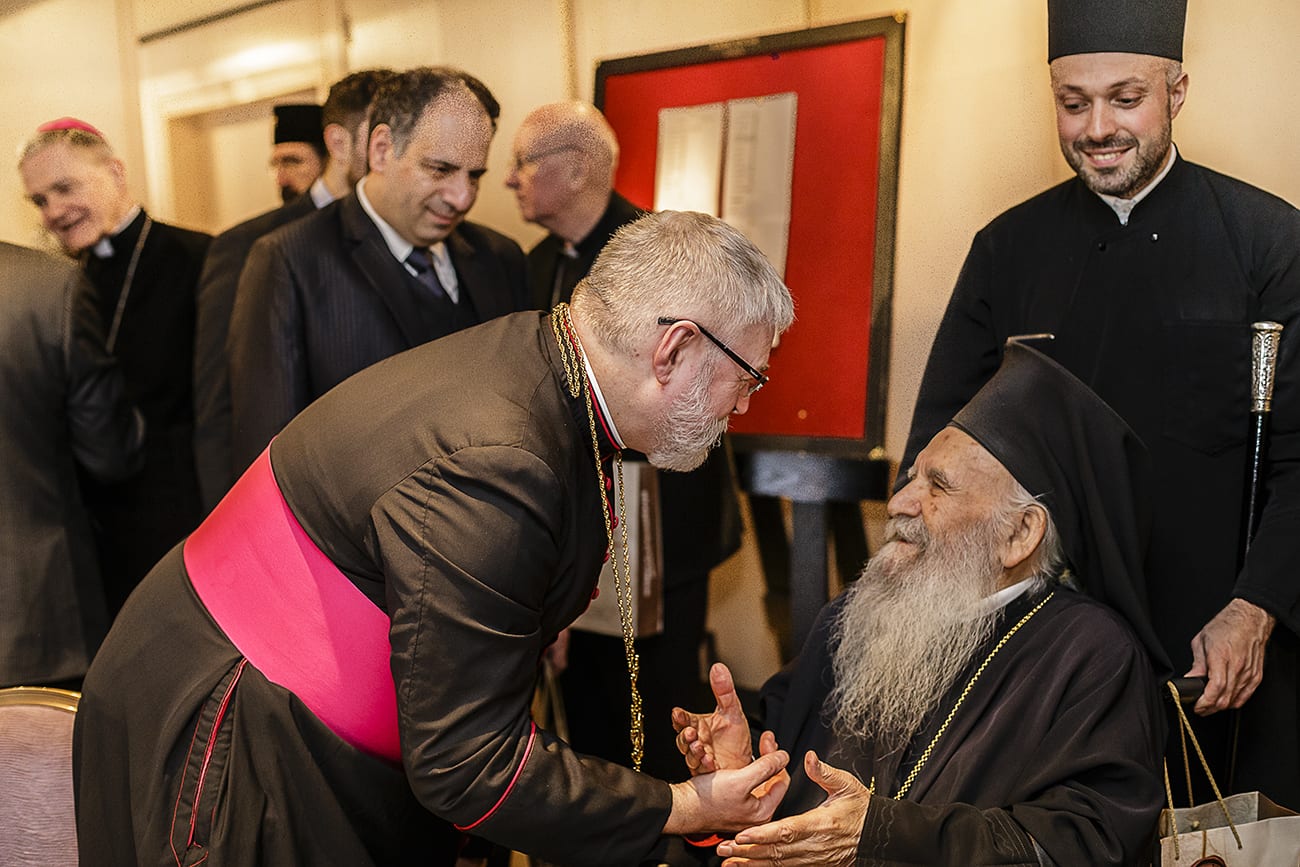 ARCHBISHOP GREGORIOS HOSTS ECUMENICAL LUNCHEON