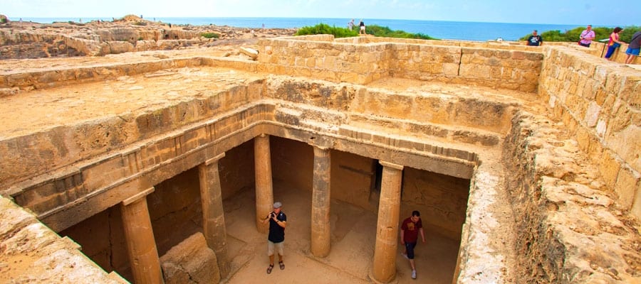 Which Invading Elite Are Buried in Cyprus’ Monumental Tombs of the Kings?