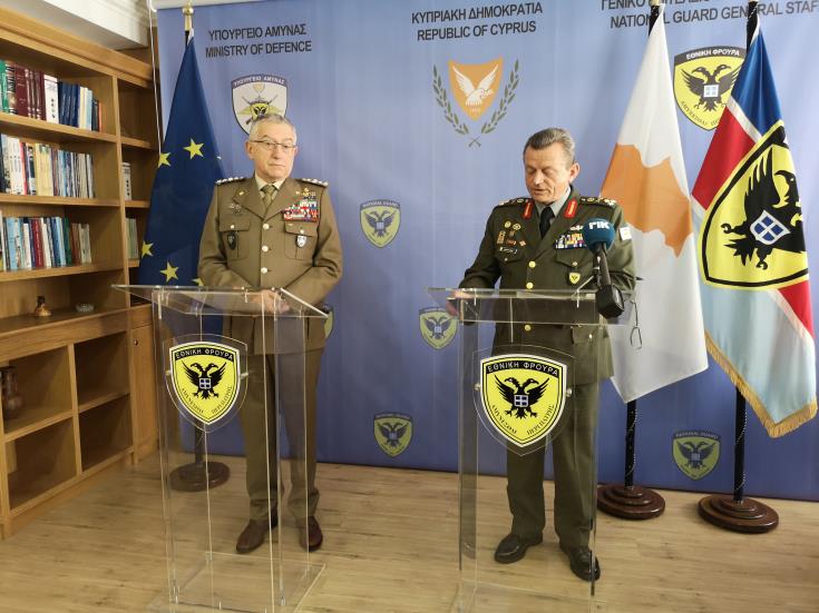 Cyprus’ role in the region is very much appreciated internationally, says Chairman of the European Union Military Committee