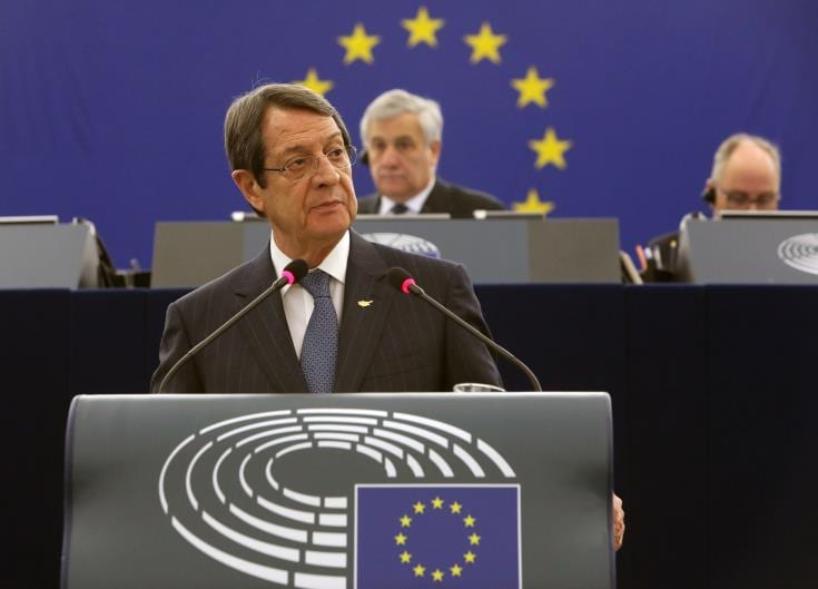 President defends Cyprus’ Investment Programme in European Parliament