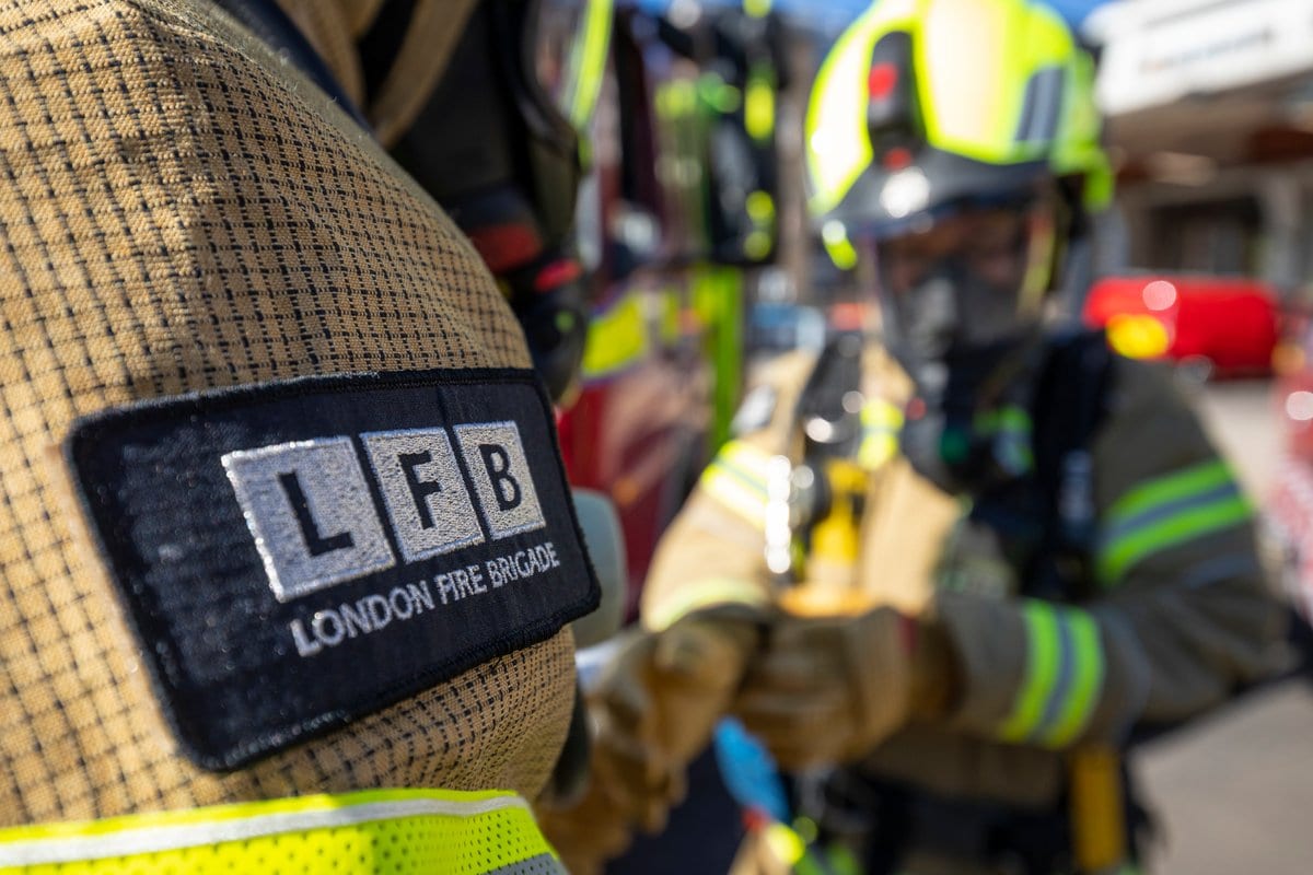 Fire at office block – Finchley