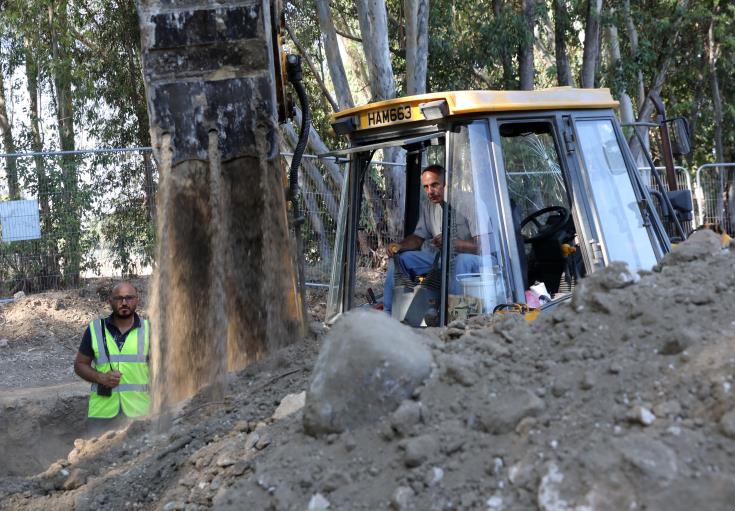 CMP excavation underway in Strovolos in search for Turkish Cypriots’ remains