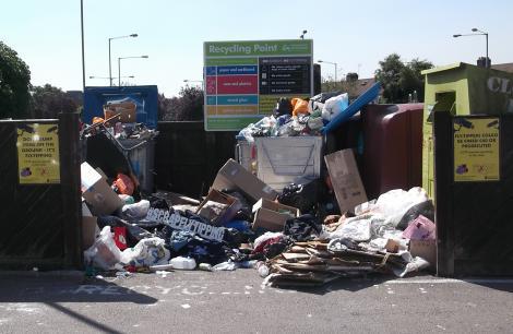 Council cracks down on fly-tipping at its Recycling Points