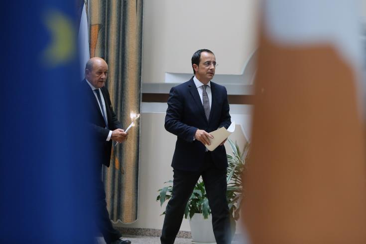 Cypriot Foreign Minister in USA for meeting with Secretary of State