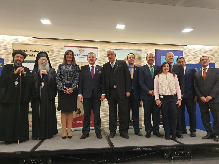 Cyprus Presidential Commissioner holds talks with British Members of Parliament
