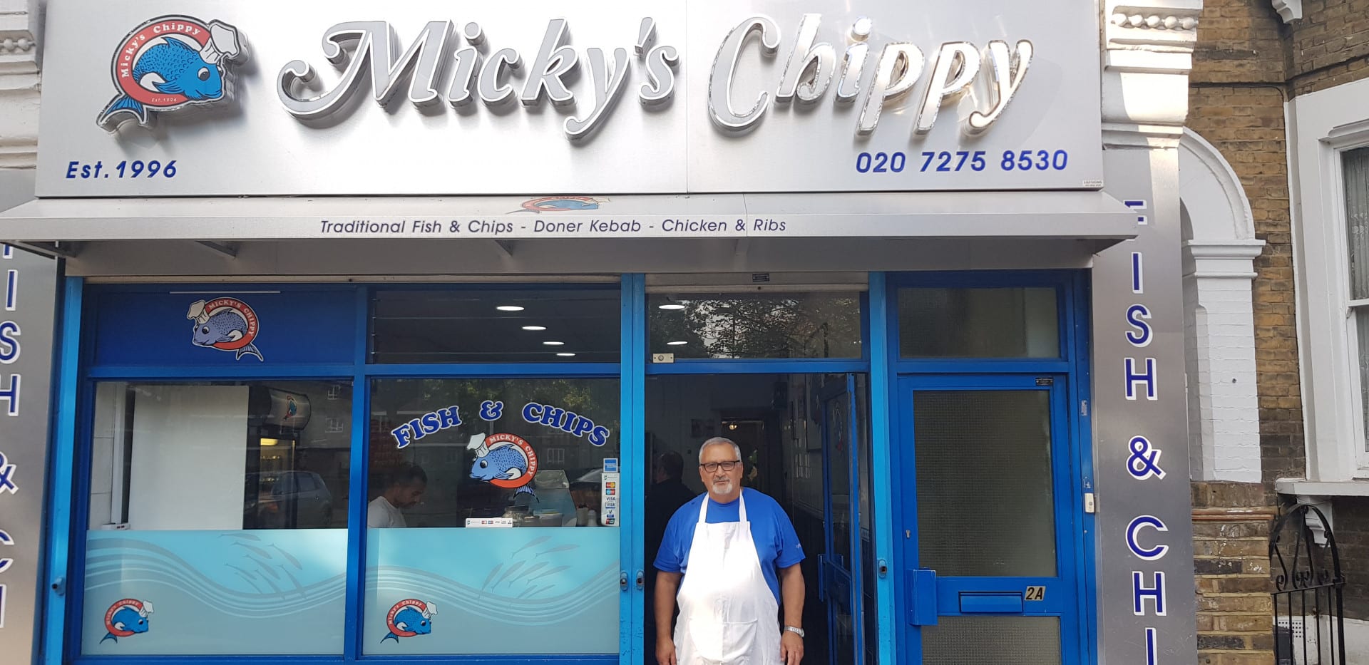 Michalakis Michael after 23 years at Mickys Chippy in Stoke Newington decides to call it a day to retire.