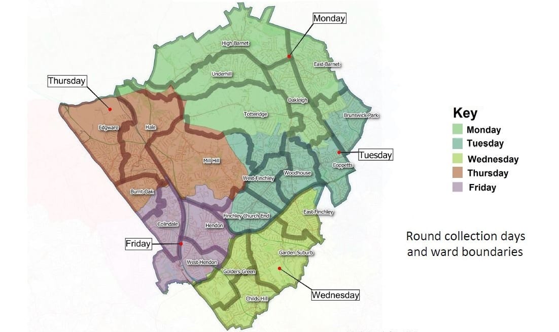 Big changes to bin collections for all Barnet residents