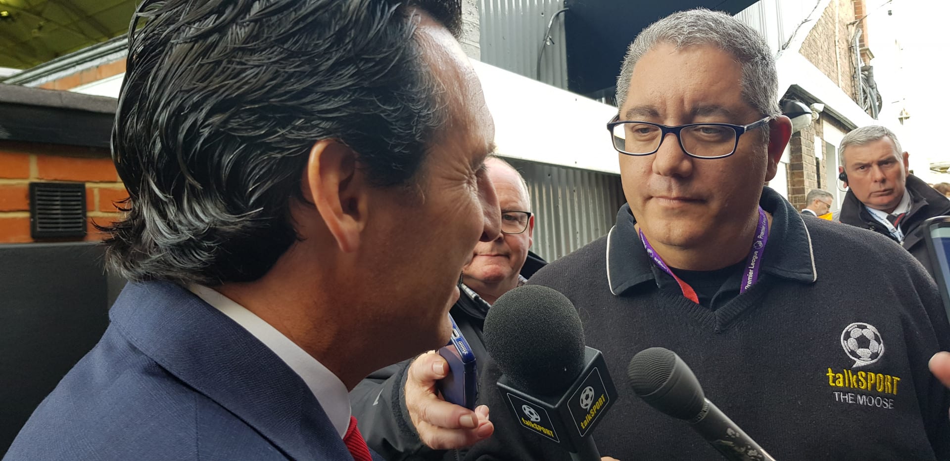 Listen to Arsenal manager Unai Emery speak after his team’s 5-1 win over Fulham