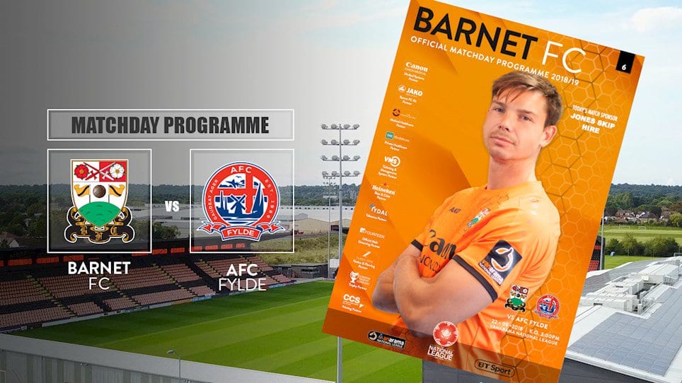 Barnet FC 1-1 AFC Fylde