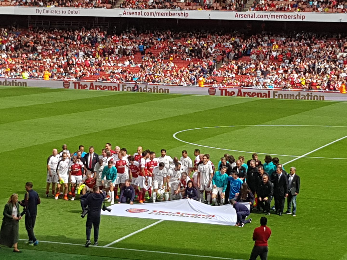 It takes a penalty from goalkeeper Jens Lehman to win Arsenal v Real Madrid legends classic