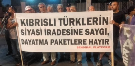 Turkish Cypriots protest economic hardship over Turkish lira depreciation