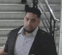 CCTV image released following assault on the District Line – Monument, London