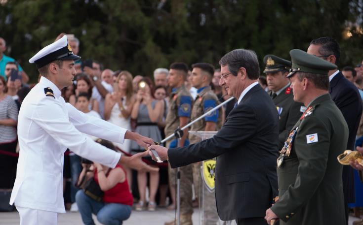 Cyprus National Guard a factor of stability in the wider region, says President