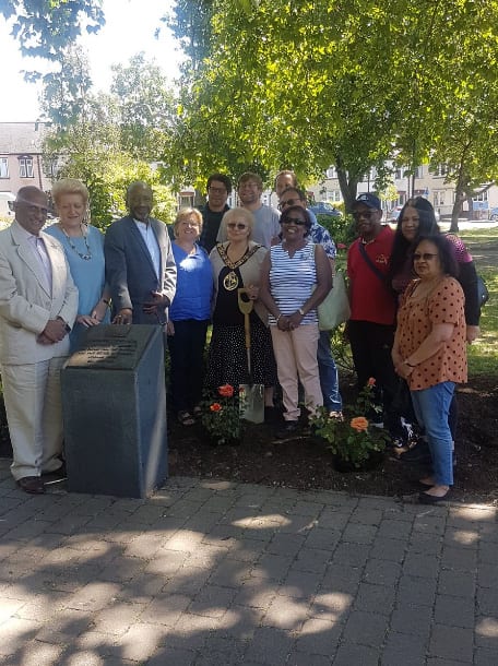 A rosebush for the Windrush generation in Haringey
