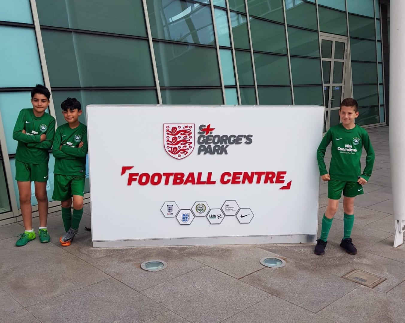 Omonia Youth FC U10s enjoy Nike World Football Festival at St George’s Park