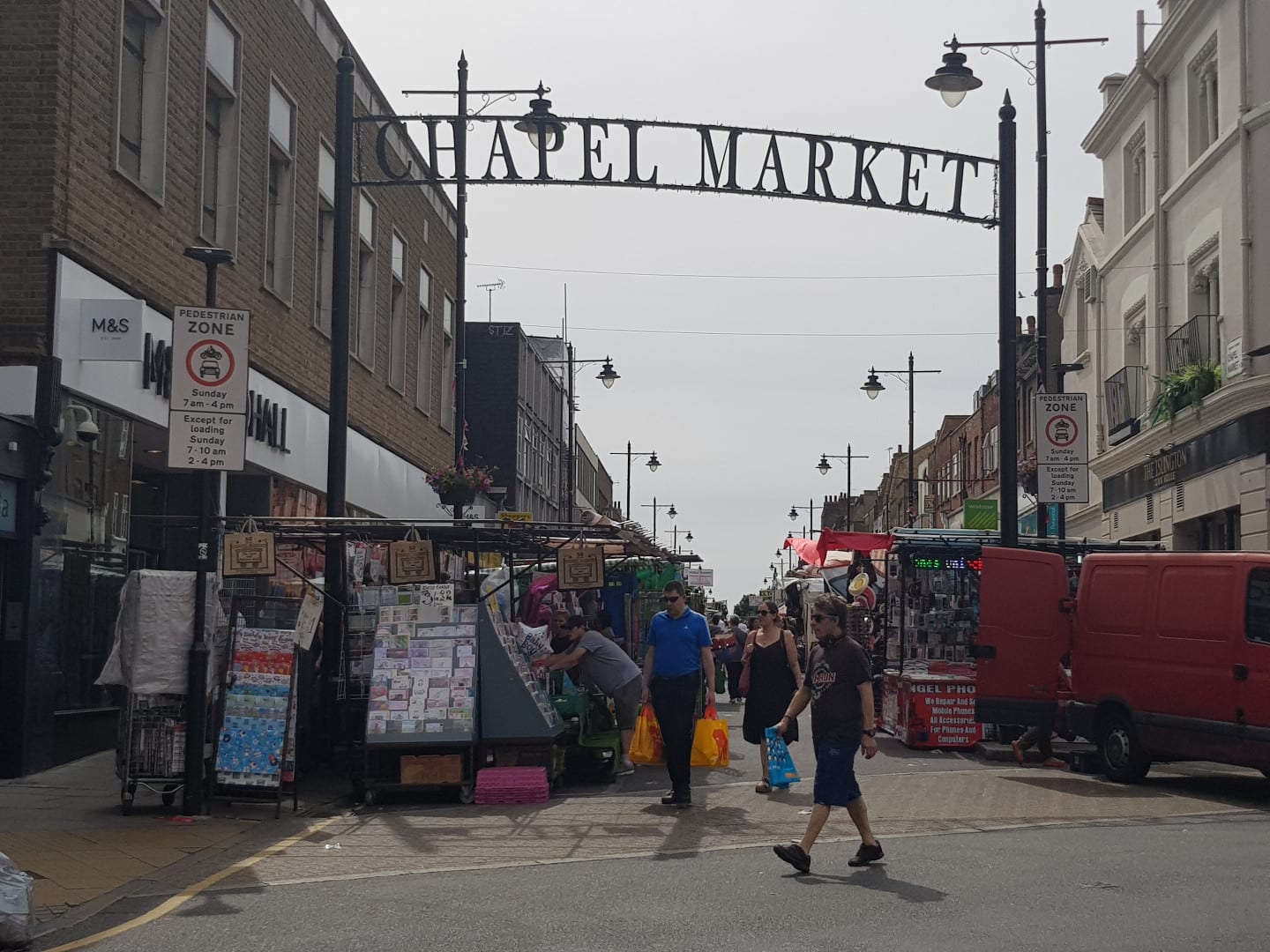 Still thriving Chapel Market a once popular shopping place for UK Cypriots