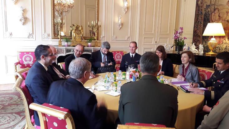 Cyprus and France sign military cooperation programme