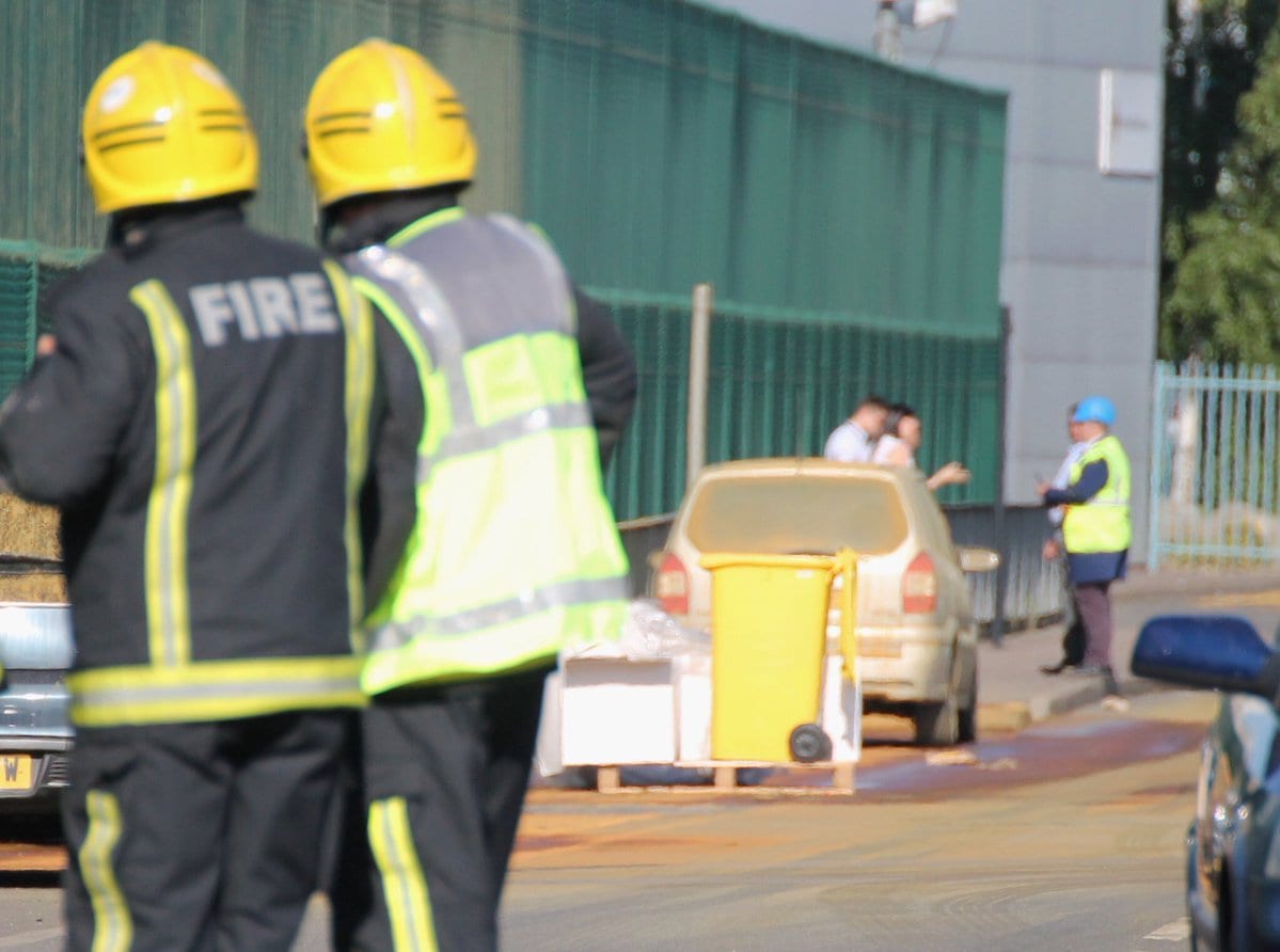 Chemical spill – Enfield