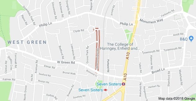 Enfield flat fire