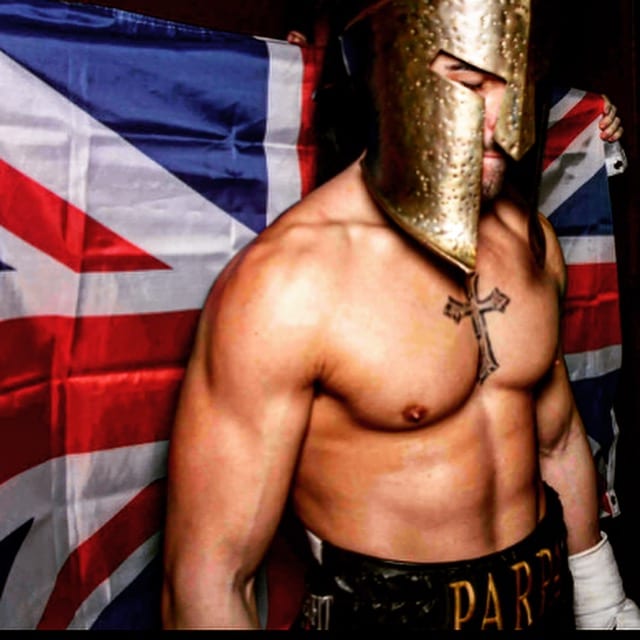 One of our own UK Cypriot Nick Parpa wins at the night of professional boxing the showdown