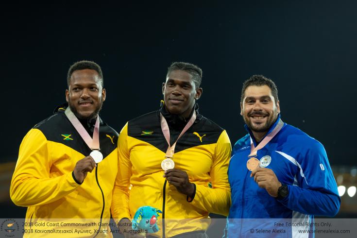 Commonwealth Games: Cyprus secures two more bronze medals in discus throw and wrestling