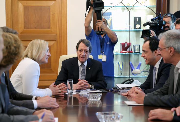 Things are going smoothly, Spehar says ahead of Cypriot leaders’ meeting