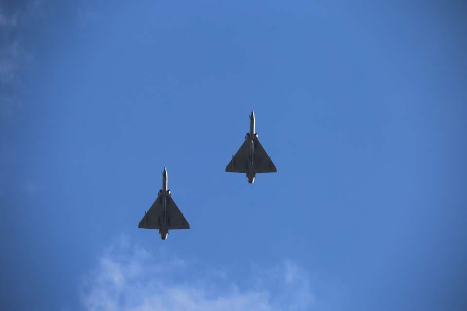 Greek Air Force jet crashes in sea