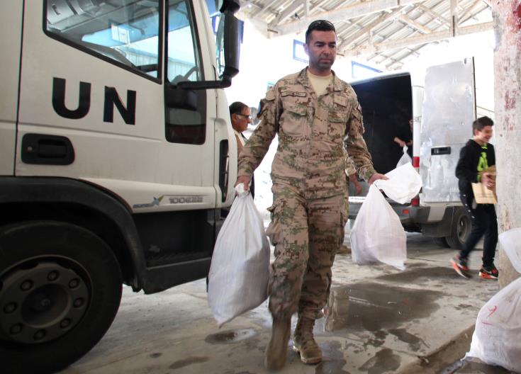 Cypriot Government expects to be briefed by UNFICYP on new procedure for humanitarian aid to the enclaved